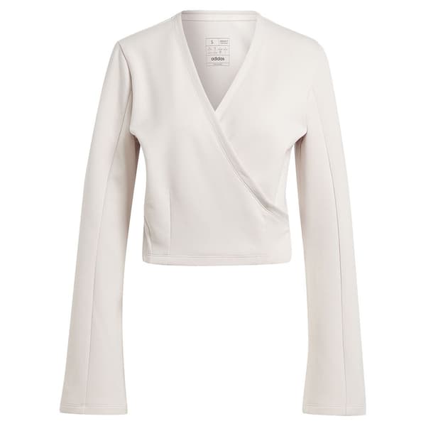 Adidas Sweatshirt Yoga Cover-up Beige XL Kvinde
