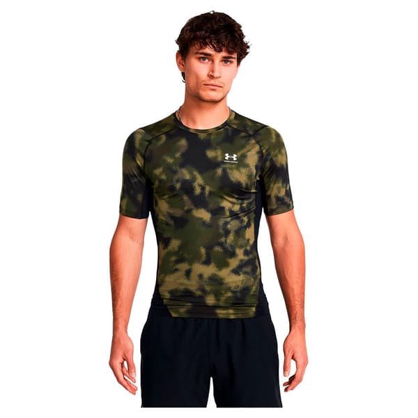 Under Armour Kortärmad T-shirt Hg Armour Printed Grönt S Man