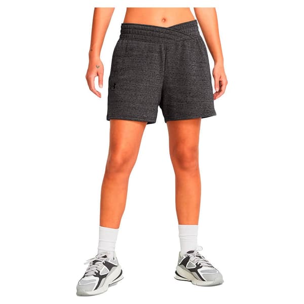 Under Armour Shorts Rival Terry 4in Grå S Kvinde