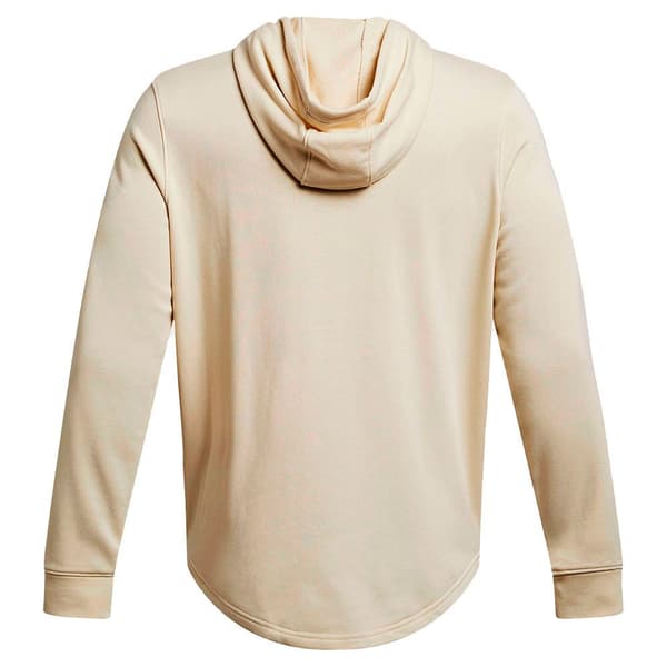 Under Armour Hættetrøje Rival Terry Graphic Beige M / Regular Mand
