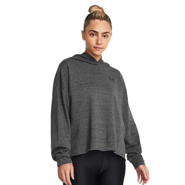 Under Armour Luvtröja Rival Terry Os Grå S Kvinna