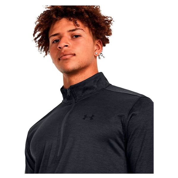 Under Armour Half Zip Fleece Tech Vent Musta XL / Regular Nainen