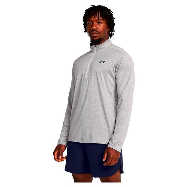 Under Armour Halv Lynlås Fleece Tech Vent Grå M / Regular Kvinde