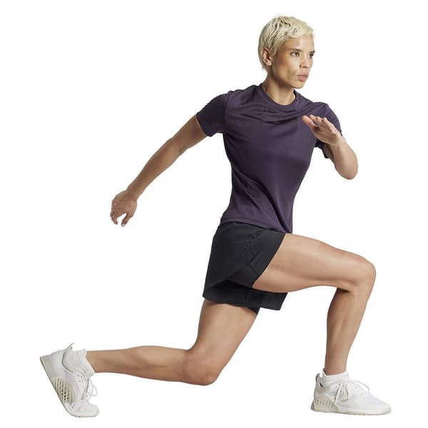 Adidas Shorts Designed For Training Hiit 2in1 Sort L Kvinde