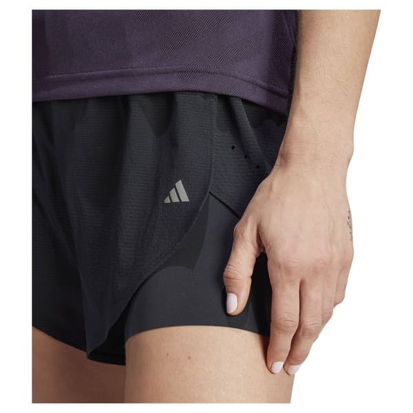 Adidas Shorts Designed For Training Hiit 2in1 Sort L Kvinde