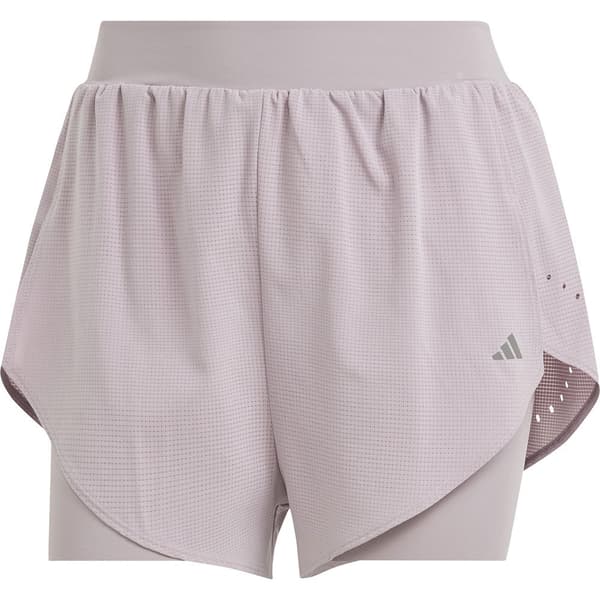 Adidas Shorts Designed For Training Hiit 2in1 Lila XL Kvinna