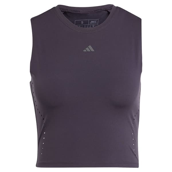 Adidas Ärmlös T-shirt Elev High Intensity Lila L Kvinna