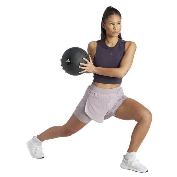 Adidas Ärmlös T-shirt Elev High Intensity Lila L Kvinna