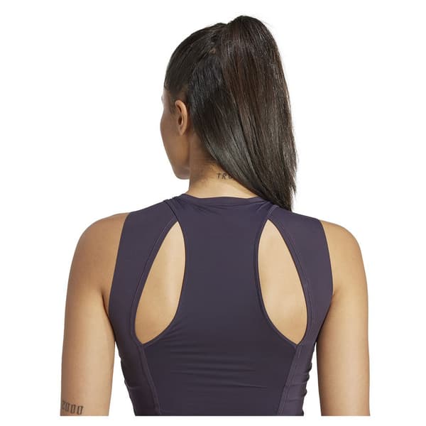Adidas Ärmlös T-shirt Elev High Intensity Lila L Kvinna