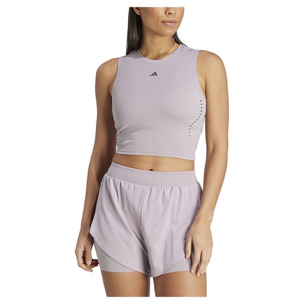 Adidas Ærmeløs T-shirt Elev High Intensity Hvid XL Kvinde