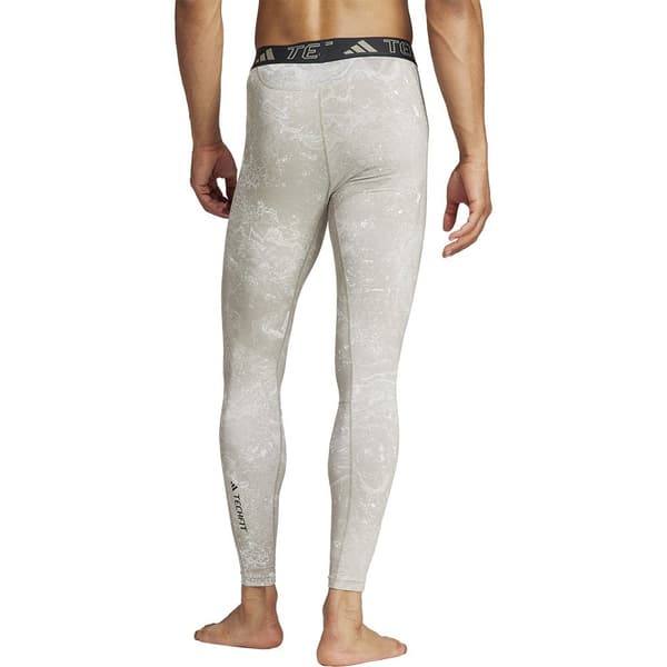 Adidas Strumpbyxor Techfit Aop Grå 2XL Man