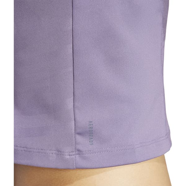 Adidas Ärmlös T-shirt Techfit Printed Cro Lila L Kvinna