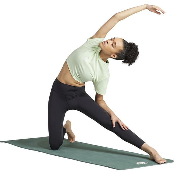 Adidas Lyhythihainen T-paita Yoga St Wrap Vihreä XL Nainen