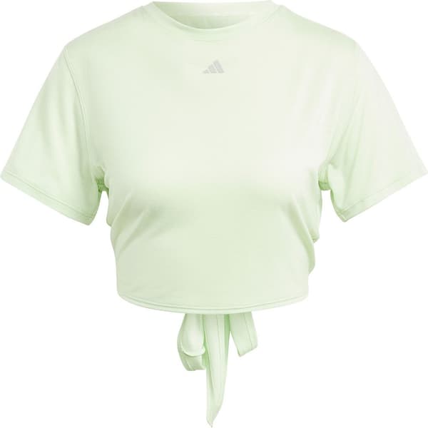 Adidas Lyhythihainen T-paita Yoga St Wrap Vihreä XL Nainen