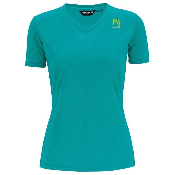 Karpos Kortärmad T-shirt Alta Via Polartec Blå XS Kvinna