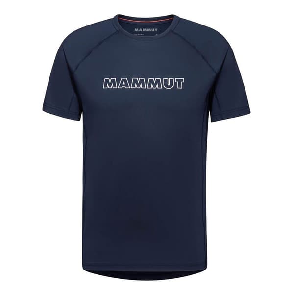 Mammut Kortärmad T-shirt Selun Fl Logo Blå XL Man