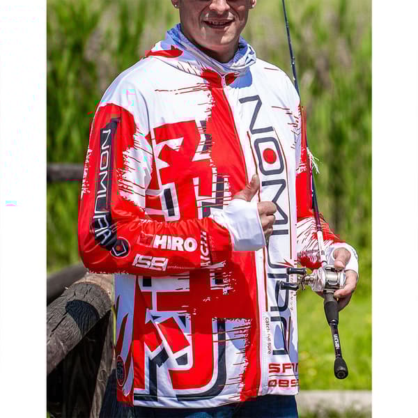 Nomura Fuld Lynlå Sweatshirt Bloody Fishbone Hvid M Mand