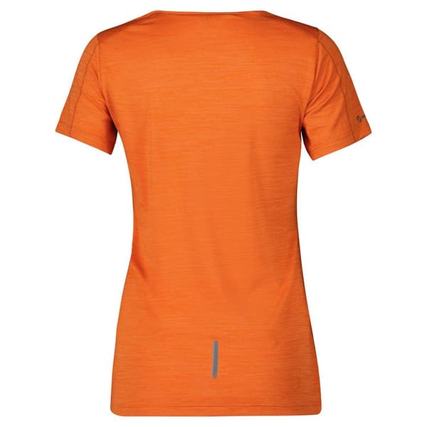 Scott Lyhythihainen T-paita Endurance Lt Oranssi L Nainen