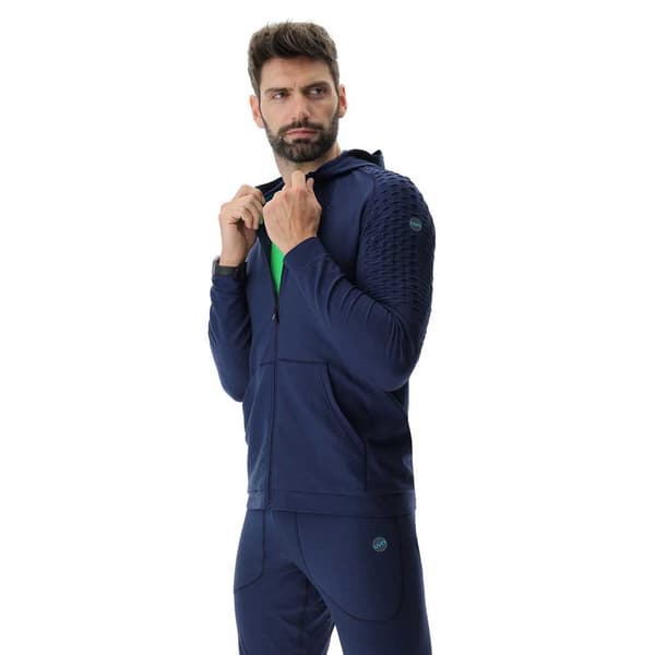 Uyn Sweatshirt Med Fuld Lynlås Run Fit Full Zip Blå 2XL Mand
