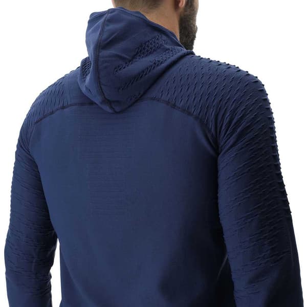Uyn Sweatshirt Med Fuld Lynlås Run Fit Full Zip Blå 2XL Mand