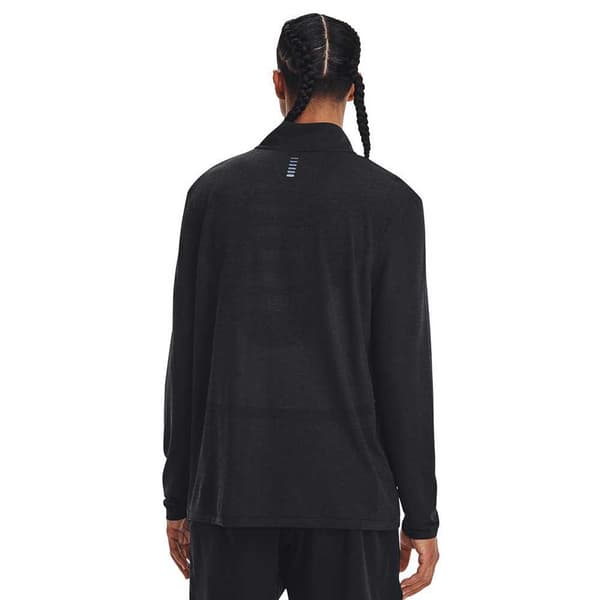 Under Armour Puolivetoketjullinen Saumaton T-paita Stride Musta L Mies