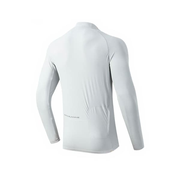 Anta T-shirt Med Halv Lynlås Running Grå XL Mand