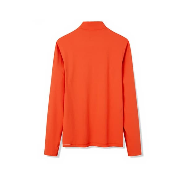 Anta T-shirt Med Halv Lynlås Running Orange 2XL Mand