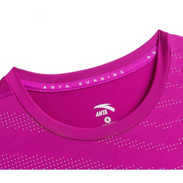 Anta Kortærmet T-shirt Running Rosa S Kvinde