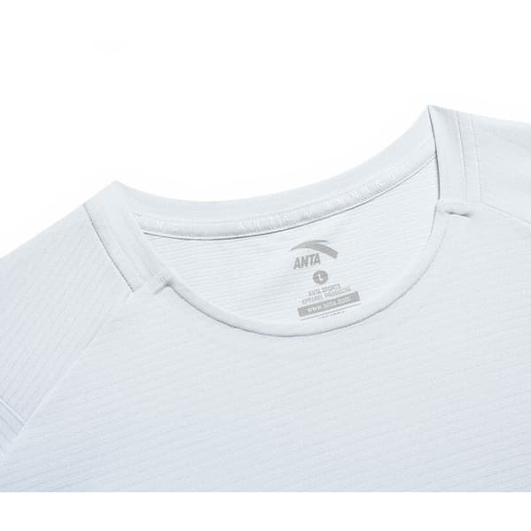 Anta Kortærmet T-shirt Running Hvid S Mand