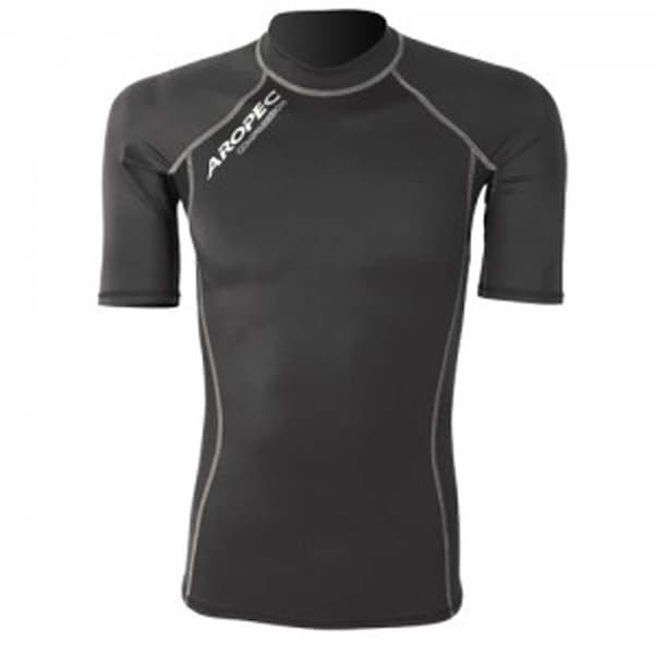 Aropec Kortærmet T-shirt Compression Short Sort S Mand