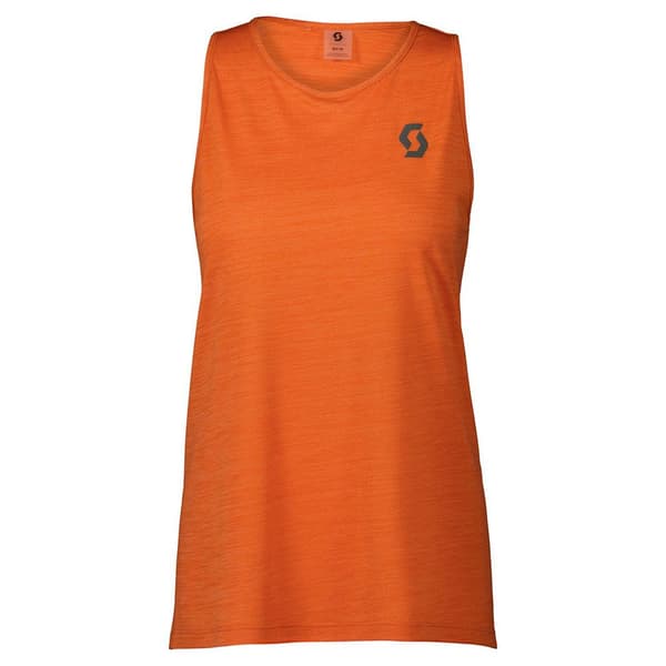 Scott Ärmlös T-shirt Endurance Lt Orange XS Kvinna