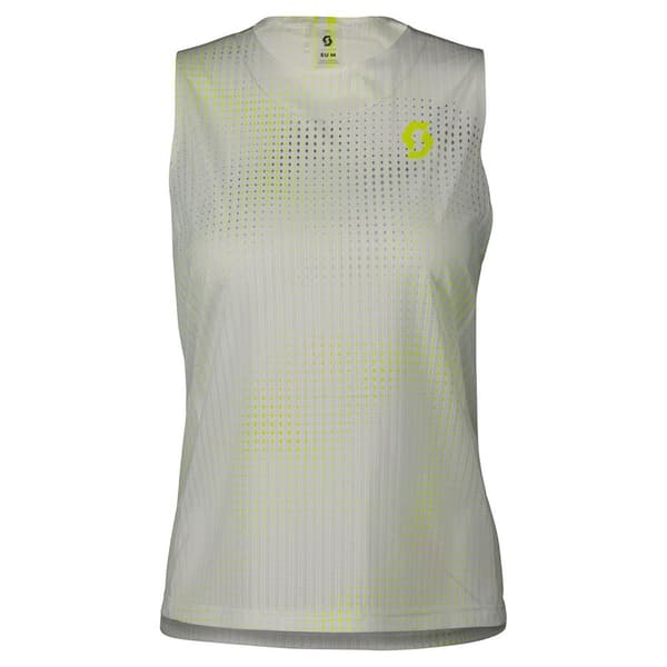 Scott Ärmlös T-shirt Rc Run Sl Vit M Kvinna