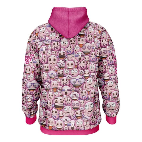 Otso Hættetrøje Emoji Classic Pink Rosa 2XS Mand