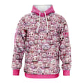 Miniatyrbillede 1 af 3: Otso Hættetrøje Emoji Classic Pink Rosa 2XS Mand