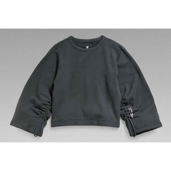 G-star Sweatshirt Adjustable Cropped Grå XS Kvinde