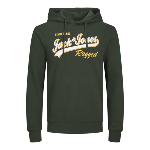 Jack & Jones Luvtröja Logo 2 Col Plus Grönt 3XL Man
