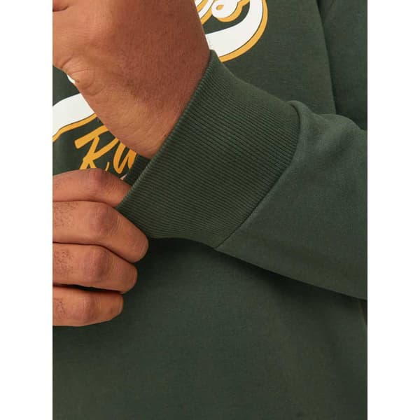 Jack & Jones Luvtröja Logo 2 Col Plus Grönt 3XL Man