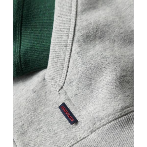 Superdry Luvtröja Essential Baseball Grå M Man