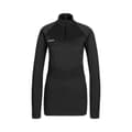 Pikkukuva 3 / 5: Mammut Half Zip Pitkähihainen T-paita Trift Musta XS Nainen