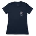 Miniatyrbillede 1 af 2: Pelagic Kortærmet T-shirt Wahoo Fl Premium Blå M Kvinde