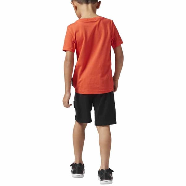 Reebok Træningsdragt Essentials Logo Orange,Sort 7-8 Years