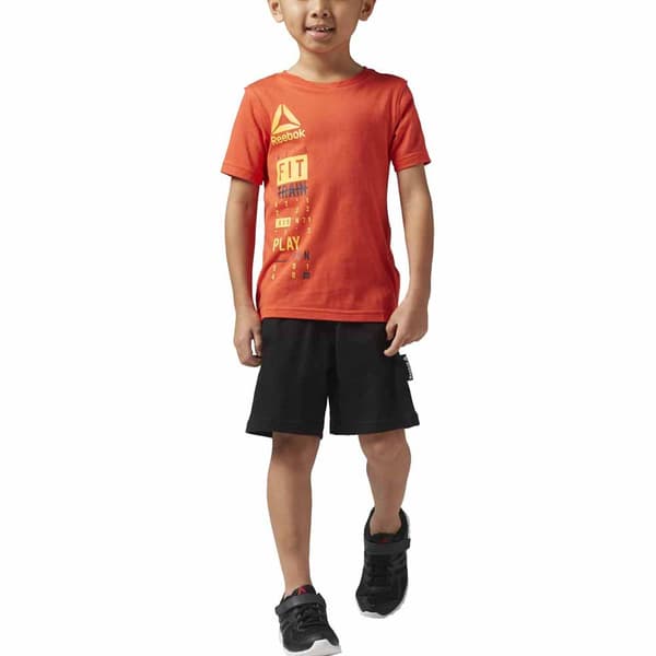 Reebok Träningsoverall Essentials Logo Orange,Svart 7-8 Years