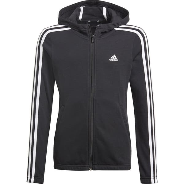 Adidas Stripes-track-dräkt Essentials 3 Svart 5-6 Years