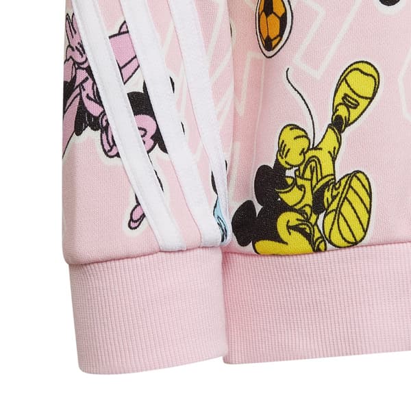 Adidas Sweatshirt Med Full Dragkedja X Disney Mickey Mouse Vit 24 Months-3 Years