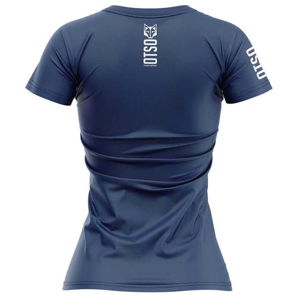 Otso Kortärmad T-shirt T-shirt Blå XS Kvinna