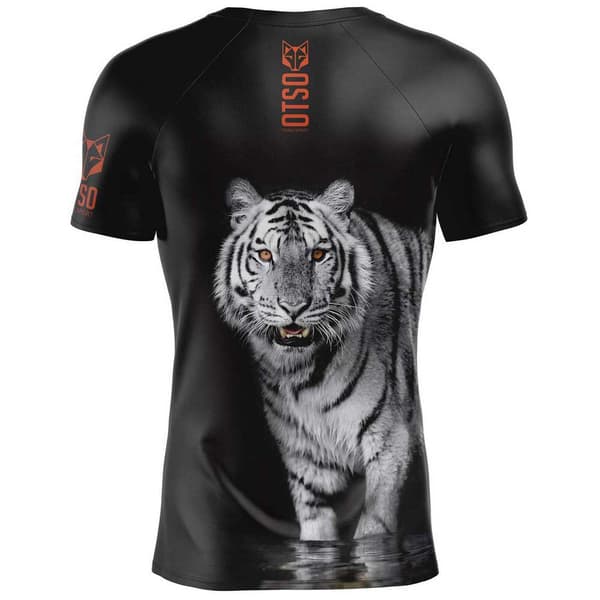 Otso Lyhythihainen T-shirt T-shirt Musta XL Mies