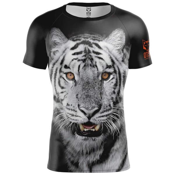 Otso Lyhythihainen T-shirt T-shirt Musta XL Mies