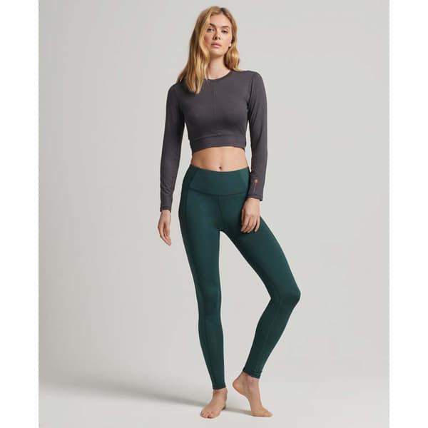 Superdry Pitkähihainen T-paita Flex Wrap Harmaa M Nainen
