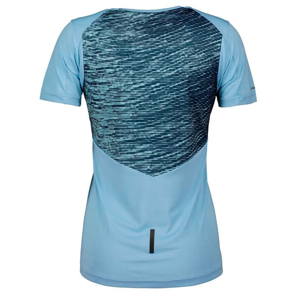 Scott Kortærmet T-shirt Trail Run Blå M Kvinde