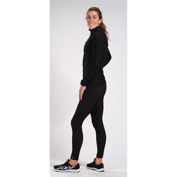 Zoot Puoliksi Vetoketjullinen Pusero Elite Run Thermo Musta M Nainen